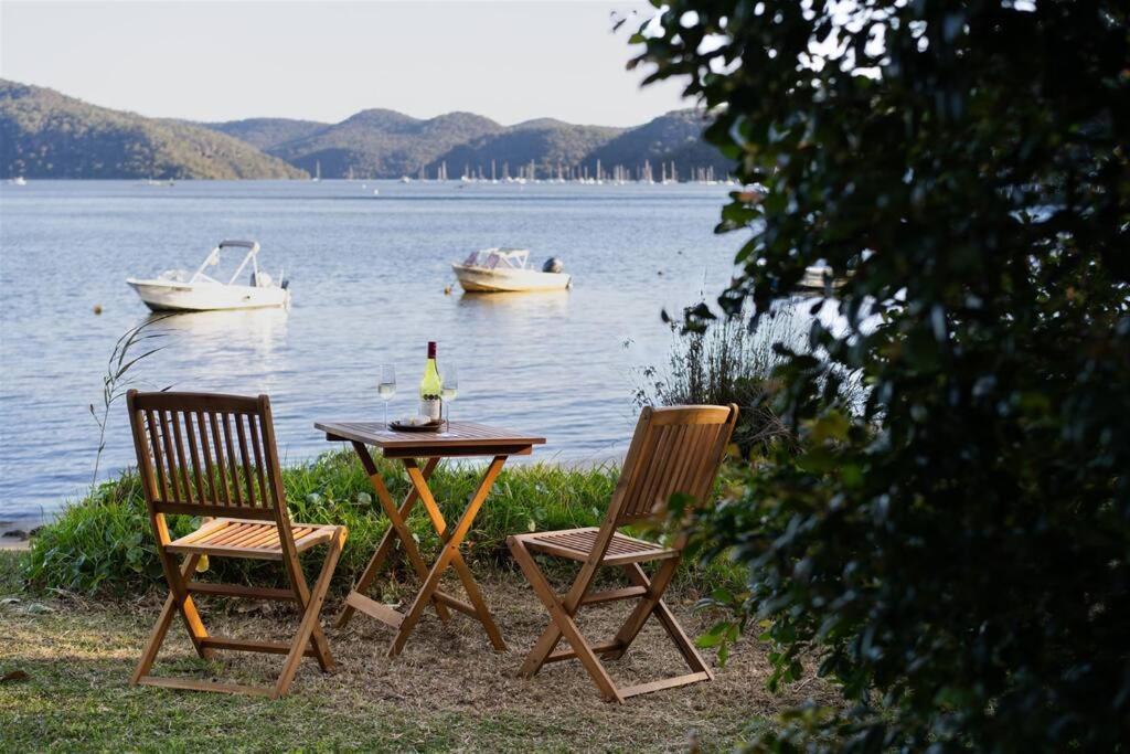 فيلا Dangar Beach Studio - Absolute Beach Front Dangar Island المظهر الخارجي الصورة